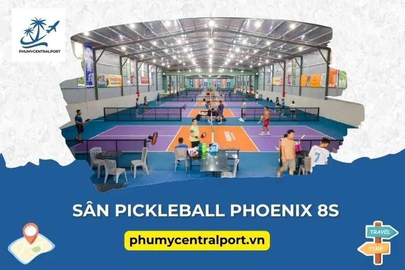 Sân pickleball Phoenix 8S